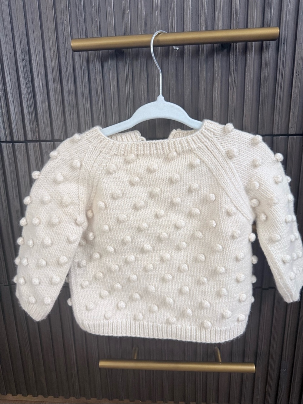 Misha & Puff Kids Popcorn Wool Sweater